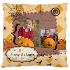halloween - Large Premium Plush Fleece Cushion Case (Two Sides) halloween - Large Premium Plush Fleece Cushion Case (Two Sides)