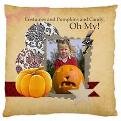 halloween - Large Premium Plush Fleece Cushion Case (Two Sides) halloween - Large Premium Plush Fleece Cushion Case (Two Sides)