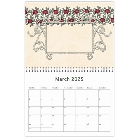 2025 Calender Beloved By Shelly Mar 2025
