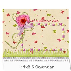 Our 12 months of 2025 - Wall Calendar 11 x 8.5 (12-Months) Our 12 months of 2025 - Wall Calendar 11 x 8.5 (12-Months)