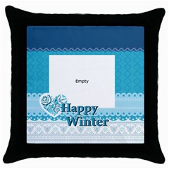 xmas - Throw Pillow Case (Black) xmas - Throw Pillow Case (Black)