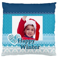 xmas - Large Premium Plush Fleece Cushion Case (One Side) xmas - Large Premium Plush Fleece Cushion Case (One Side)