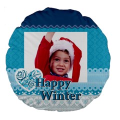 xmas - Large 18 Premium Round Cushion xmas - Large 18 Premium Round Cushion