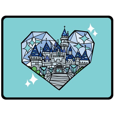 Diamond2 By Rick Garcia 80 x60  Blanket Front