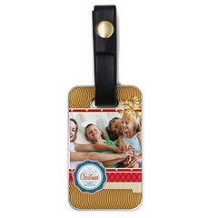 Snow - Luggage Tag (one side)