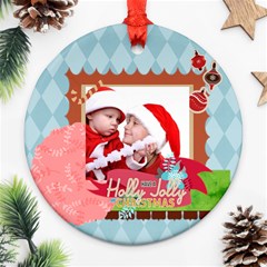 xmas - Round Ornament (Two Sides) xmas - Round Ornament (Two Sides)