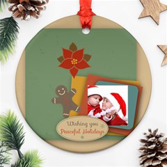 xmas - Round Ornament (Two Sides) xmas - Round Ornament (Two Sides)