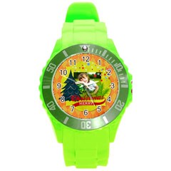 xmas - Round Plastic Sport Watch (L) xmas - Round Plastic Sport Watch (L)