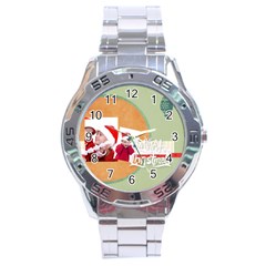 xmas - Stainless Steel Analogue Watch xmas - Stainless Steel Analogue Watch