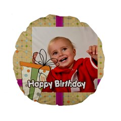 kids - Standard 15 Premium Plush Fleece Round Cushion kids - Standard 15 Premium Plush Fleece Round Cushion