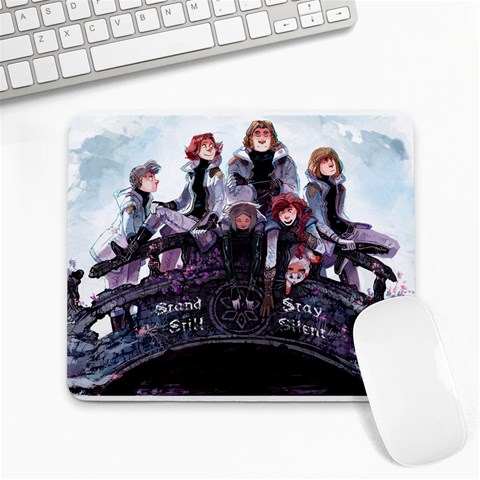 Stand Still, Stay Silent Mousepad By Matthew Thom Front