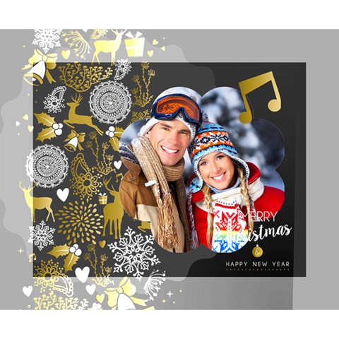 Xmas By Debe Lee 14  x 11  x 1.5  Stretched Canvas