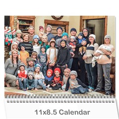 calendar - Wall Calendar 11  x 8.5  (12-Months)