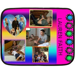 LAUREN - 35 x27  Fleece Blanket (Mini)