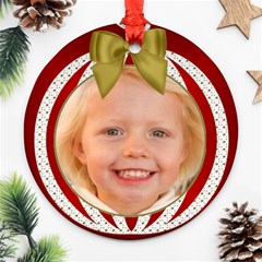 2015 Lily - Round Ornament (Two Sides)