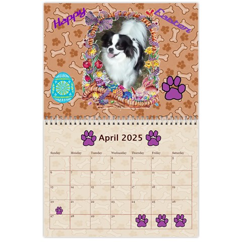 Dog Calender 2025 By Joy Johns Apr 2025