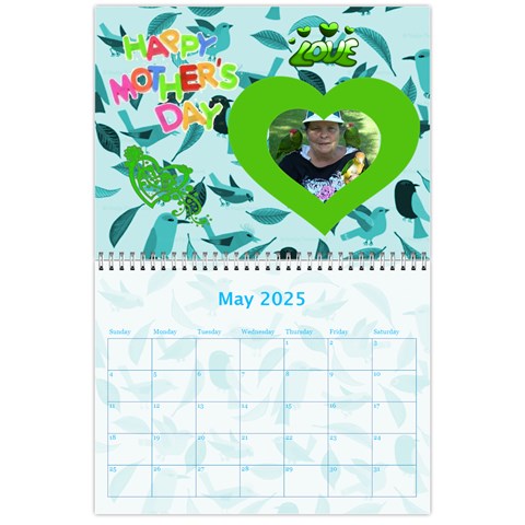 Pet Bird Calendar, 2025 By Joy Johns May 2025