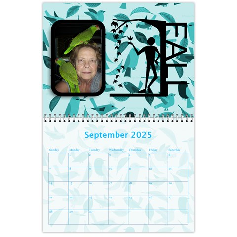 Pet Bird Calendar, 2025 By Joy Johns Sep 2025