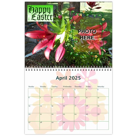 Garden Of Love Calendar 2025 By Joy Johns Apr 2025