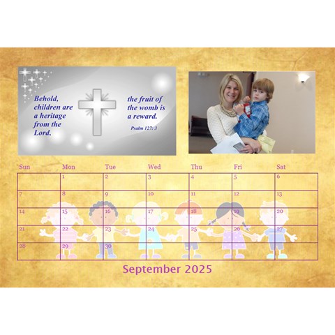 Children s Bible Verses Desktop Calendar By Joy Johns Sep 2025
