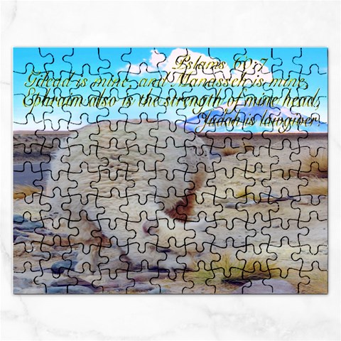 Psalms 60:7 Gilead Is Mine Judah Is Lawgiver  Puzzle 2015 By Pamela Sue Goforth Front