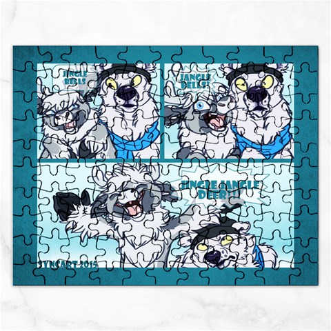 Jingle Deer Puzzle By Synchra Front