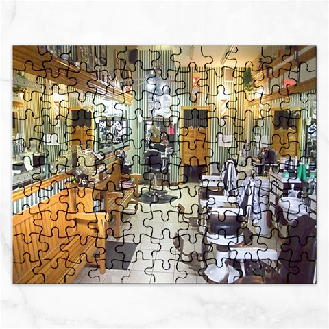 Barbarshop Puzzle 2016 By Pamela Sue Goforth Front