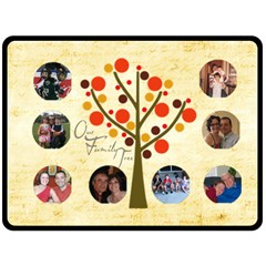 mae - 80  x 56  Fleece Blanket (Large)