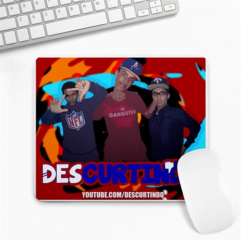 Mousepad Descurtindo By Daniel Cardoso Verçosa 9.25 x7.75  Mousepad - 1
