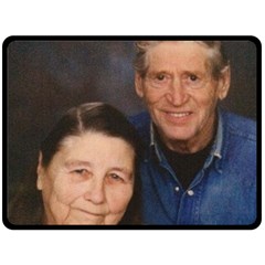60th anniversary - 80  x 56  Fleece Blanket (Large)