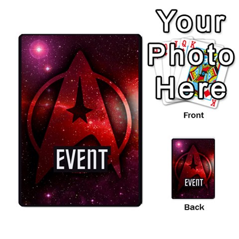 Star Trek The Dice Game Deck 1 By Carl White Back 35