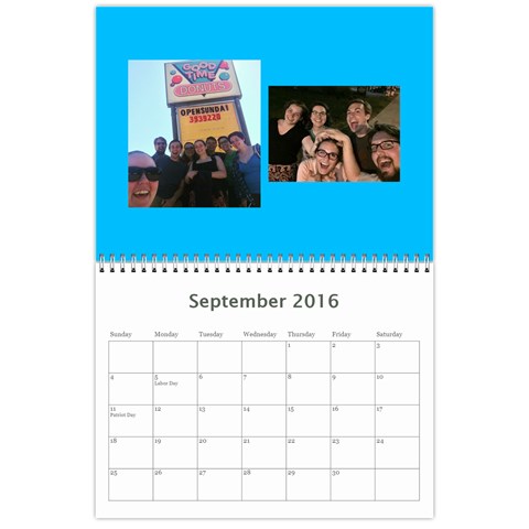 Sm Calendar By Megan Meier Sep 2016