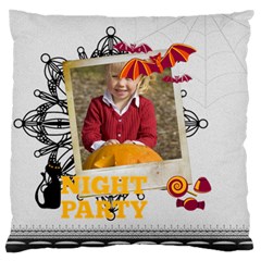 halloween - Standard Premium Plush Fleece Cushion Case (Two Sides)