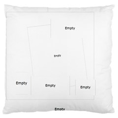 halloween - Large Premium Plush Fleece Cushion Case (Two Sides)