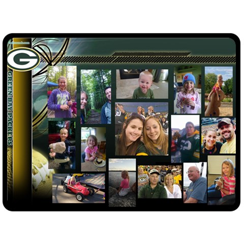 Family Birthday Blanket 80 x60  Blanket Front