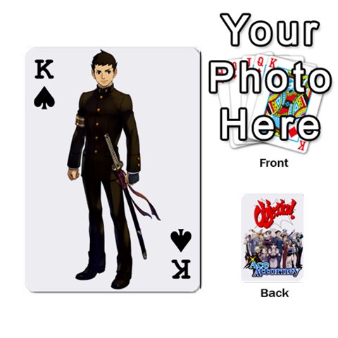 King Ace Attorney By Cheesedork Front - SpadeK