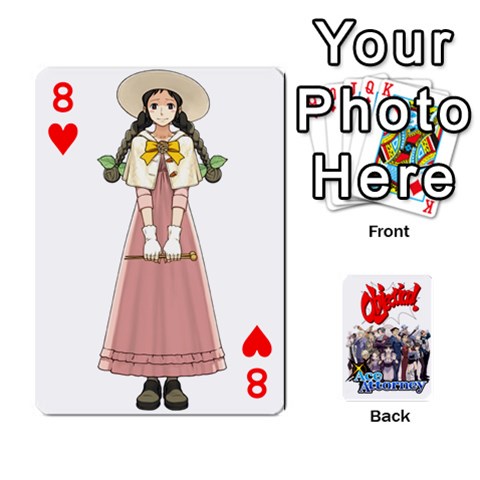 Ace Attorney By Cheesedork Front - Heart8