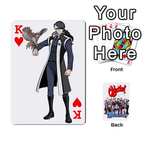 King Ace Attorney By Cheesedork Front - HeartK