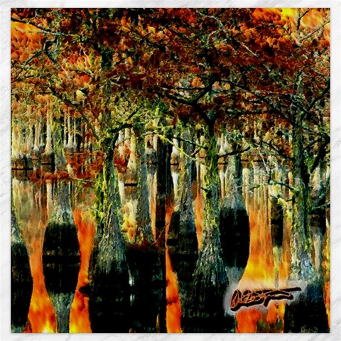 Trees 20x20 By David 19 x19.27  Canvas - 1