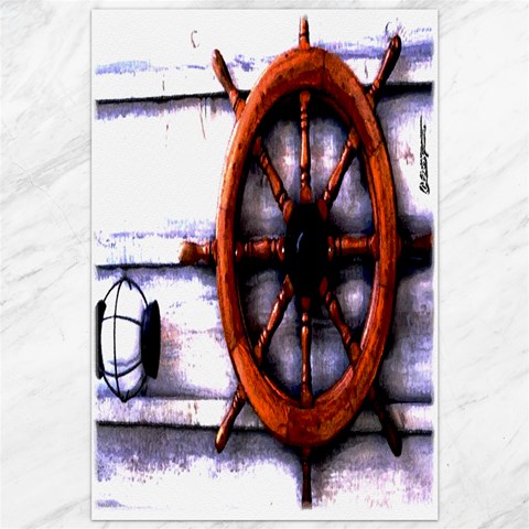 Helm Of The Wall 20x30 By David 19.62 x28.9  Canvas - 1