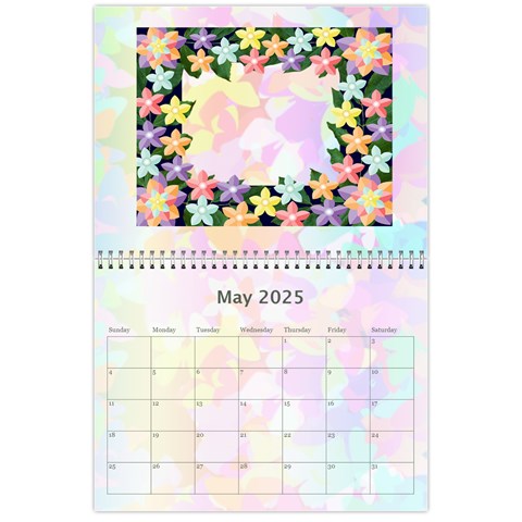 Pretty Pastels Calendar 2025 By Kim Blair May 2025