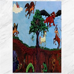 Monster Manual - Canvas 12  x 18 