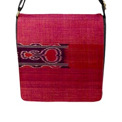 Flap Closure Messenger Bag (L)
