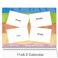 Megs calendar - Wall Calendar 11  x 8.5  (12-Months)
