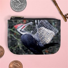 Woodpecker,sandhill crane - Mini Coin Purse