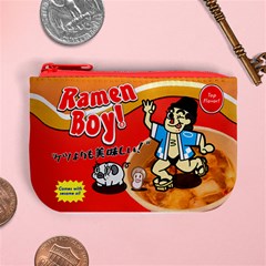  Ramen Boy  Label - Mini Coin Purse