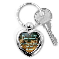 No matter will be okay keychain - Key Chain (Heart)