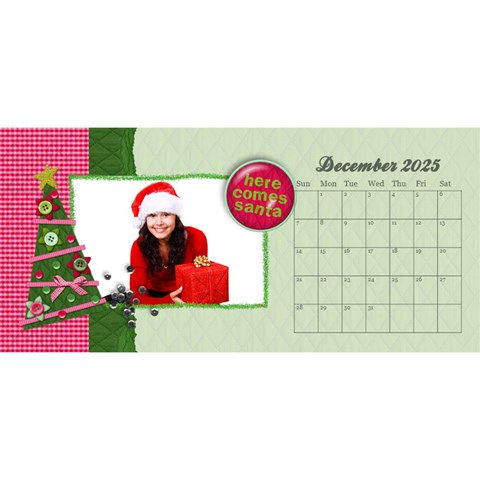 Desktop Calendar 11x5, Family Memories By Mikki Dec 2025