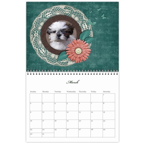 Vintage Floral Mar 2025