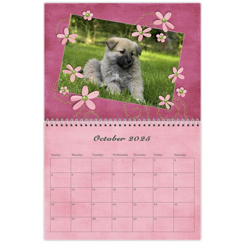 Pinky Green Floral Oct 2025